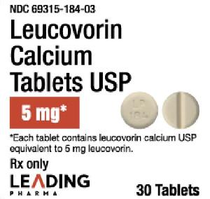 LP 184 - Leucovorin Calcium