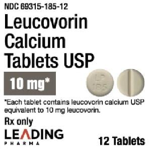 Image 1 - Imprint LP 185 - leucovorin 10 mg