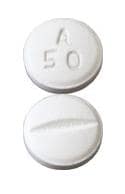 Image 1 - Imprint A50 - metoprolol 50 mg