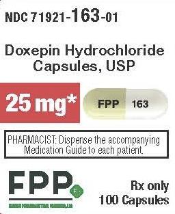 Image 1 - Imprint FPP 163 - doxepin 25 mg