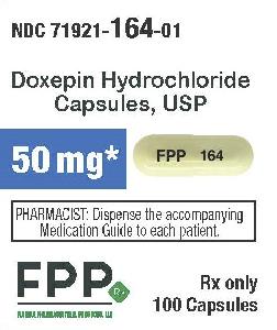 Image 1 - Imprint FPP 164 - doxepin 50 mg