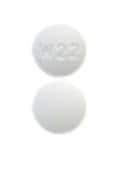 Image 1 - Imprint W22 - buprenorphine/naloxone 8 mg (base) / 2 mg (base)