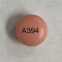 Imprint A394 - hydrocodone 40 mg