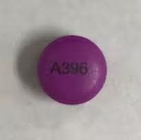 Image 1 - Imprint A396 - hydrocodone 80 mg