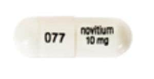 Image 1 - Imprint 077 novitium 10 mg - meloxicam 10 mg