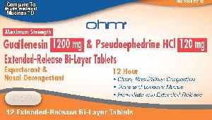 057 - Guaifenesin and Pseudoephedrine Hydrochloride Extended Release