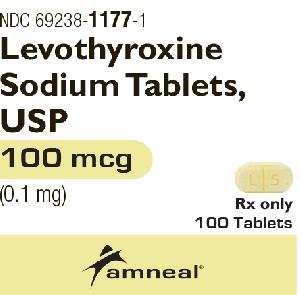 Image 1 - Imprint A N L 5 - levothyroxine 100 mcg (0.1 mg)