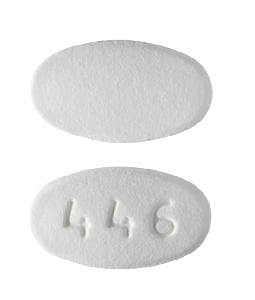 Image 1 - Imprint 446 - metformin 1000 mg