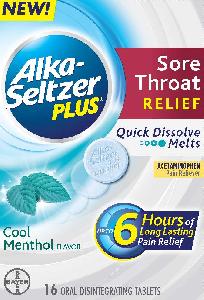 Image 1 - Imprint Alka-Seltzer PLUS MENTHOL - acetaminophen acetaminophen 325 mg