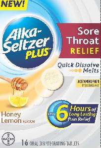 Image 1 - Imprint Alka-Seltzer PLUS HONEY - acetaminophen acetaminophen 325 mg