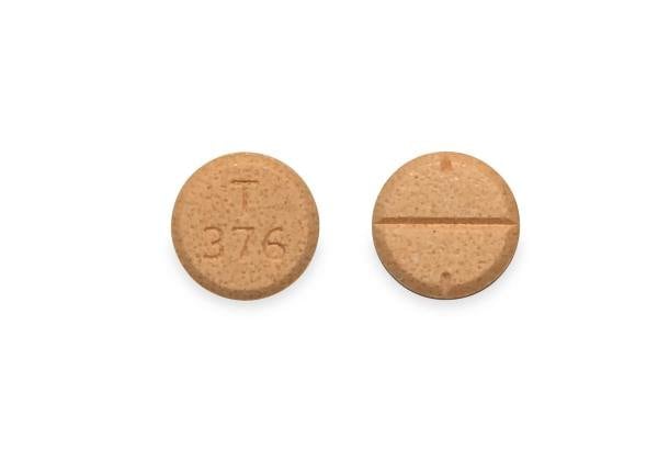 Image 1 - Imprint T 376 - amphetamine/dextroamphetamine 30 mg