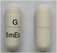 G 8 mEq - Potassium Chloride Extended-Release