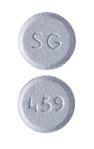 Image 1 - Imprint SG 459 - carbidopa/levodopa 25 mg / 250 mg