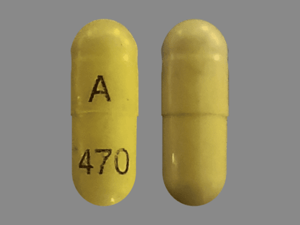 Image 1 - Imprint A 470 - gabapentin 300 mg