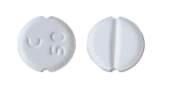 Image 1 - Imprint C 50 - chlorthalidone 50 mg