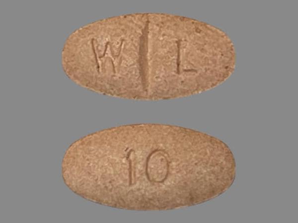 W L 10 - Dextroamphetamine Sulfate