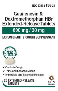 054 - Dextromethorphan Hydrobromide and Guaifenesin Extended-Release