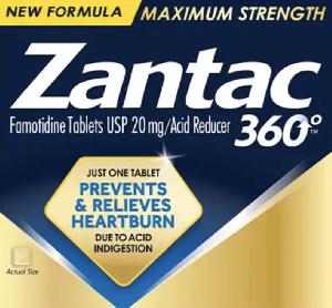 Image 1 - Imprint CC 59 - Zantac 360 famotidine 20 mg