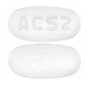 Image 1 - Imprint AC52 - emtricitabine/tenofovir 133 mg / 200 mg