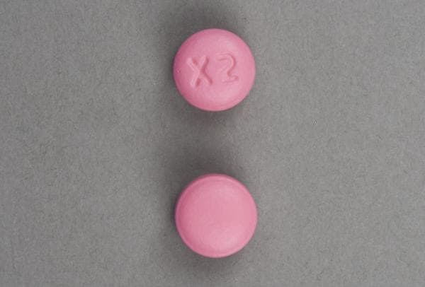 Image 1 - Imprint X2 - paroxetine 25 mg