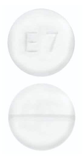 Image 1 - Imprint E7 - dexamethasone 6 mg