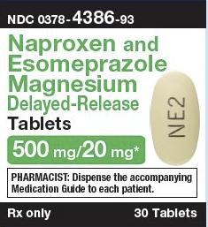 NE2 - Esomeprazole Magnesium and Naproxen Delayed-Release