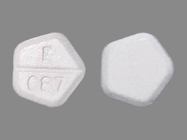 Image 1 - Imprint F 087 - dexamethasone 4 mg