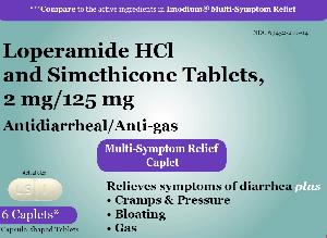 Image 1 - Imprint LS 1 - loperamide/simethicone 2 mg / 125 mg