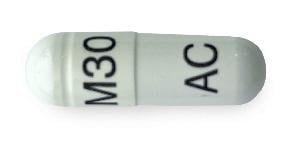 Image 1 - Imprint M30 AC - dexmethylphenidate 30 mg