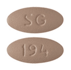 Image 1 - Imprint SG 194 - lacosamide 150 mg