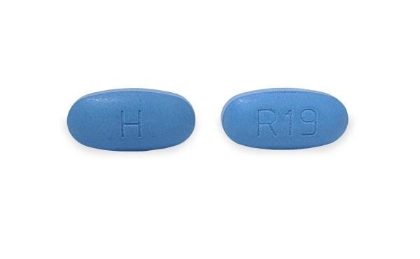 Image 1 - Imprint H R19 - ranolazine 1000 mg