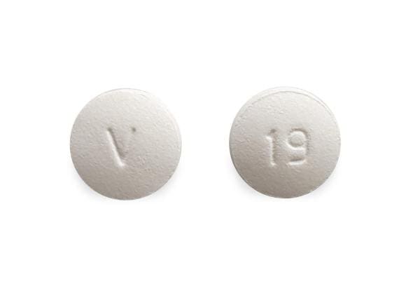 Image 1 - Imprint V 19 - solifenacin 10 mg