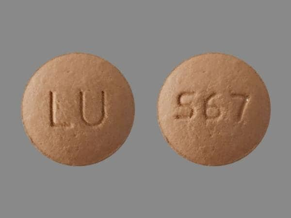 Image 1 - Imprint LU S67 - desvenlafaxine 25 mg