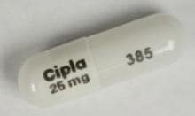 Image 1 - Imprint Cipla 25 mg 385 - lenalidomide 25 mg