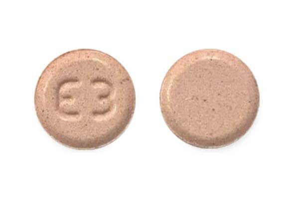 Image 1 - Imprint E3 - lisinopril 10 mg