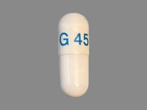 Image 1 - Imprint G 45 - gabapentin 100 mg