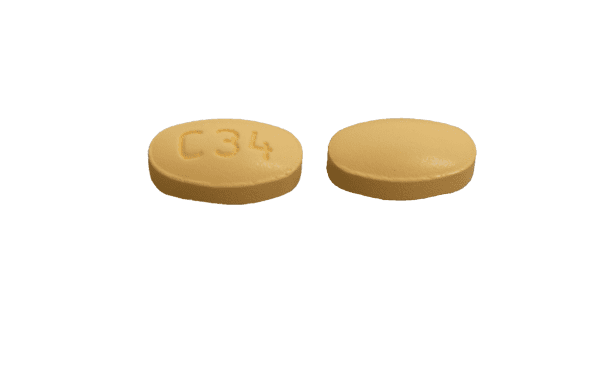 Image 1 - Imprint C34 - lurasidone 80 mg