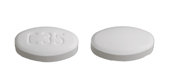 Image 1 - Imprint C35 - lurasidone 120 mg