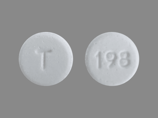 Image 1 - Imprint T 198 - guanfacine 1 mg