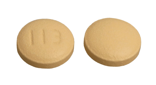 Image 1 - Imprint 113 - bisoprolol/hydrochlorothiazide 2.5 mg / 6.25 mg