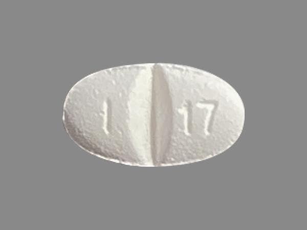 Image 1 - Imprint I 17 - losartan 50 mg