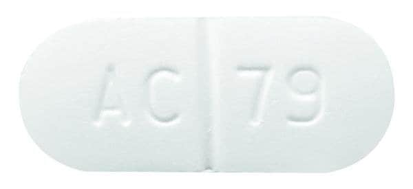 Image 1 - Imprint AC 79 - theophylline 450 mg