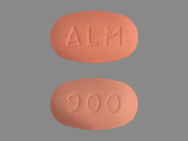 Imprint ALM 900 - Gralise 900 mg