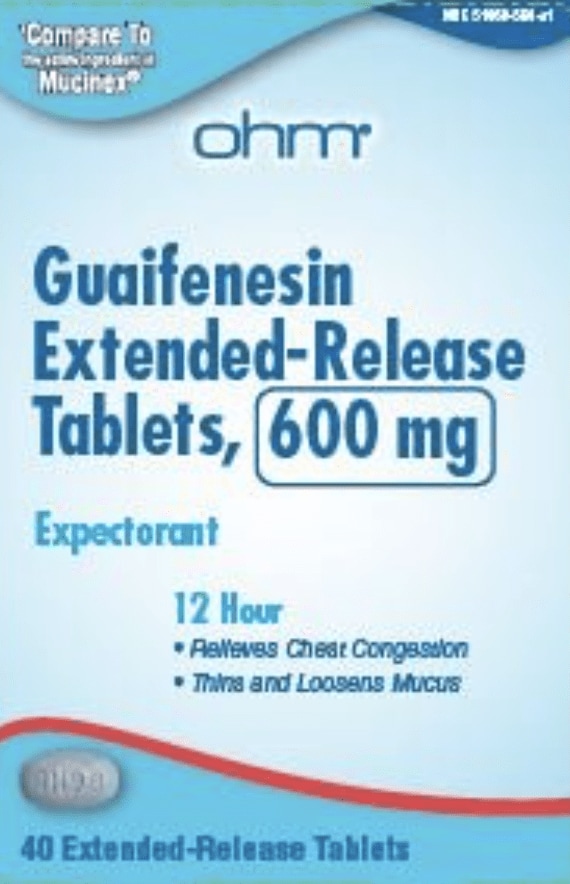 RH98 - Guaifenesin Extended Release