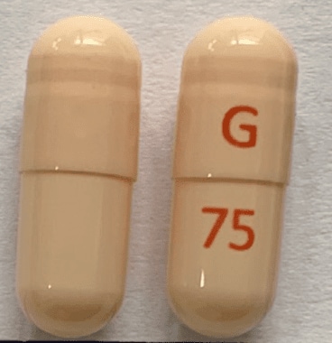 G 75 - Venlafaxine Hydrochloride Extended-Release