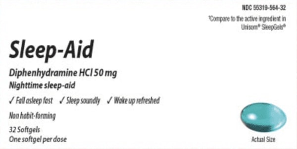 Image 1 - Imprint PC5 - diphenhydramine 50 mg