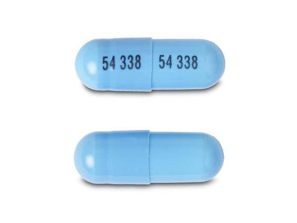 Imprint 54 338 54 338 - lisdexamfetamine 60 mg