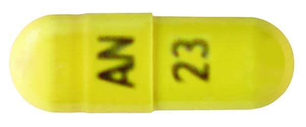 Imprint AN 23 - lisdexamfetamine 20 mg