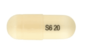 Image 1 - Imprint S6 20 - lisdexamfetamine 20 mg