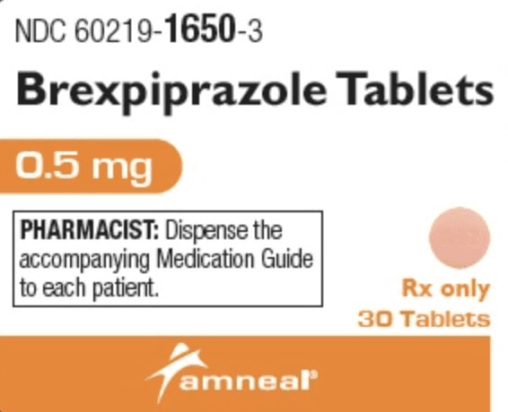 Imprint A32 - brexpiprazole 0.5 mg